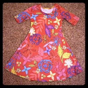 Pink Floral 4t Adeline Dress